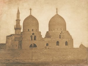 Sulttaani El-Gouryn hauta Kairossa joulukuusta 1849 tammikuuhun 1850. tekijältä Maxime Du Camp
