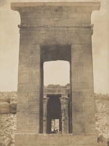 [Näkymä Egyptistä], 1849-51. tekijältä Maxime Du Camp