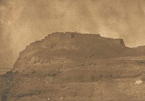 Näkymä Ibrymin linnoituksesta, 31. maaliskuuta 1850. tekijältä Maxime Du Camp