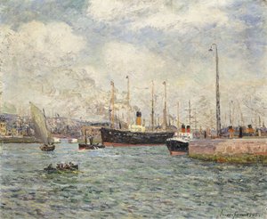 Le Port du Havre, 1905