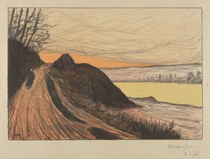 Tie Gaudista La Route de Gaud, 1893.