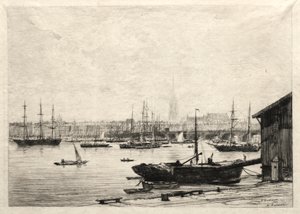 Bordeaux, 1866. tekijältä Maxime Lalanne