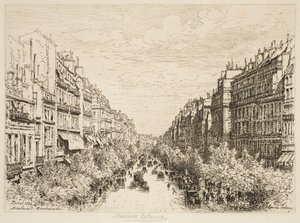 Boulevard Montmartre, Pariisi tekijältä Maxime Lalanne
