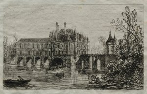 Chenonceaun linna. tekijältä Maxime Lalanne