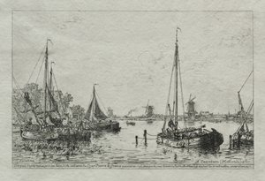 Luonnos luonnosta, 1877. tekijältä Maxime Lalanne