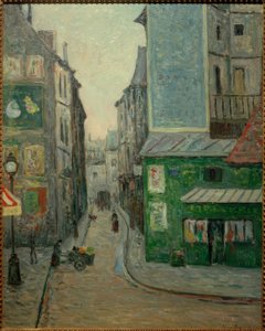 Platz St. André des Arts, Rue Suger, Pariisi tekijältä Maxime Emile Louis Maufra