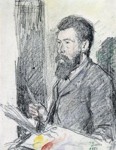 Georges Seuratin muotokuva tekijältä Maximilien Luce