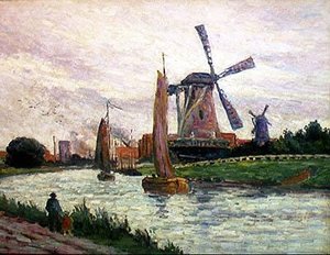 Tuulimylly tekijältä Maximilien Luce