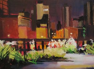 City Night Garden Glow tekijältä Maxine Shore