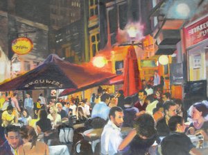 Lively Night -kahvila tekijältä Maxine Shore