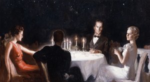 Illallinen tähtien alla tekijältä McClelland Barclay