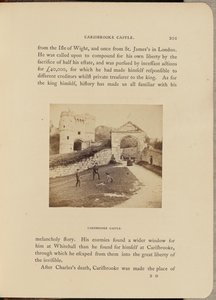 Carisbrooken linna; yleisnäkymä tekijältä McLean and Melhuish