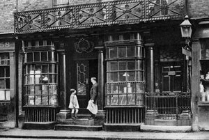 Kauppa, Artillery Lane, Bishopsgate, Lontoo, 1926-1927. tekijältä McLeish