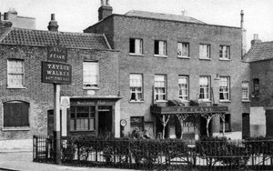 The Flask ale House, Highgate Village, Lontoo, 1926-1927. tekijältä McLeish