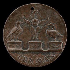 Kerubi, joutsen ja kotka [käänteinen], n. 1513. tekijältä Mea