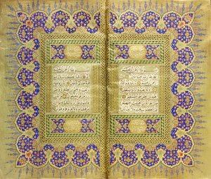 Koraani tekijältä Mehmed Şevki Efendi