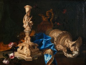 Luonto morte avec kattokruunu des travaux d