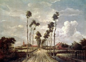 Avenue Middelharnisissa tekijältä Meindert Hobbema