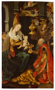 Maagien palvonta tekijältä Meister der Habsburger