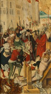 Pyhän marttyyrikuolema Erasmus tekijältä Meister der Heiligenmartyrien