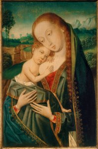 Madonna mit Kind tekijältä Meister der Magdalenenlegende