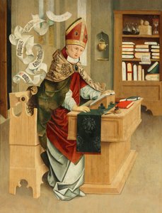 St. Ambrose tekijältä Meister von Mondsee