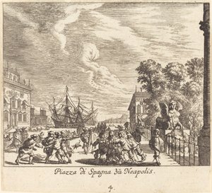 Espanjalaiset portaat, Napoli