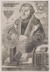 Martin Luther tekijältä Melchior Lorck