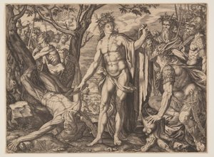 Apollo ja Marsyas/Midaksen tuomio