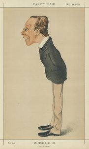 herra Henry Fawcett (väri litho)