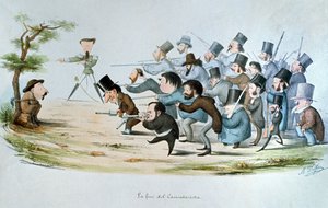 Karikaturistin loppu, 1860