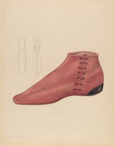 Naisten kenkä, c. 1936.