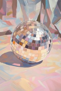 Disco Ball -kakku tekijältä Melloi Art Prints