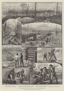 Denison Gold-Mines, lähellä Algomaa, Huron-järvi, Ylä-Kanada tekijältä Melton Prior