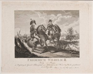 Frederik Wilhelm II Preussista ja marsalkka Möllendorf