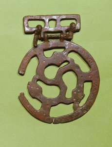 Vyökoristelu löydetty Saint-Denisistä, Ranskasta (metalli) tekijältä Merovingian