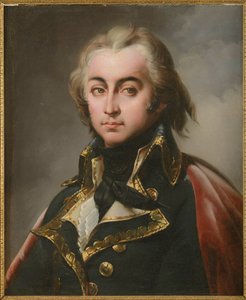 Jean-Baptiste (Jean Baptiste) Cyrus de Timbrune de Thiembronne, Valencen kreivi (1752-1822), kirjoittanut Blondel, Merry-Joseph (1781-1853). Öljy kankaalle. Mitat: 65 x 54 cm. Yksityinen kokoelma tekijältä Merry Joseph Blondel