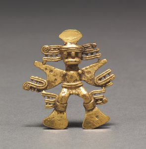 Figuuririipus, n. 700-1550 (valettu ja vasaroitu kulta)