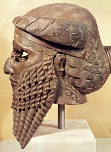 Sargon I:n pää (n. 2334-2279 eKr.) 2400-2200 eKr. (kupari) (katso myös 187024)