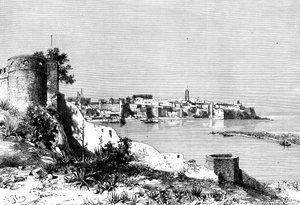 Rabat ja Bou-Regreg-joen suu, Marokko, 1895.