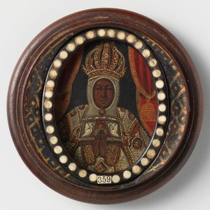 Musta Madonna, nimetön, 1650-99 tekijältä Mexican School