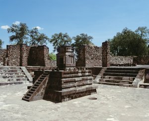 Atetelcon palatsi tekijältä Mexican School