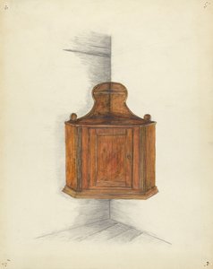 Kulmakaappi, c. 1953. tekijältä Meyer Goldbaum
