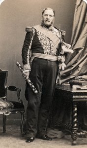 Marechal Foreyn (1804-1872) muotokuva . Valokuva Mayerista ja Piersonista