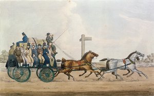 Saapuminen vaiheen loppuun, kaiverrus J. Harris, 1856