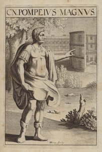 Pompeius Suuri, roomalainen valtiomies ja sotilas tekijältä Michael Burghers