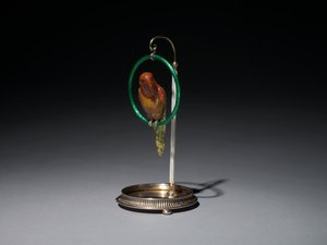 Papukaija ahvenella (Parrot), Peter Carl Fabergén (1846-1920) yritys