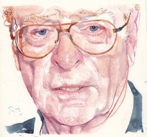 Michael Caine (akvarelli)