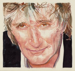 Rod Stewart (akvarelli)