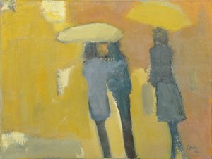 Pariisi, lokakuu, 2016 (öljy pellavalle) tekijältä Michael G. Clark